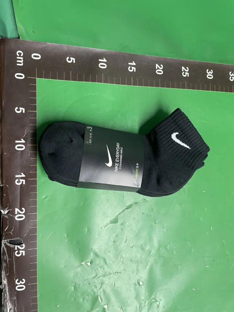 Meia Nike Everyday Cushioned Ankle cano médio preta